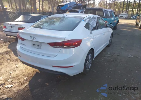 2018 Hyundai Elantra Sel из США, поврежденный, VIN 5NPD84LF1JH217370